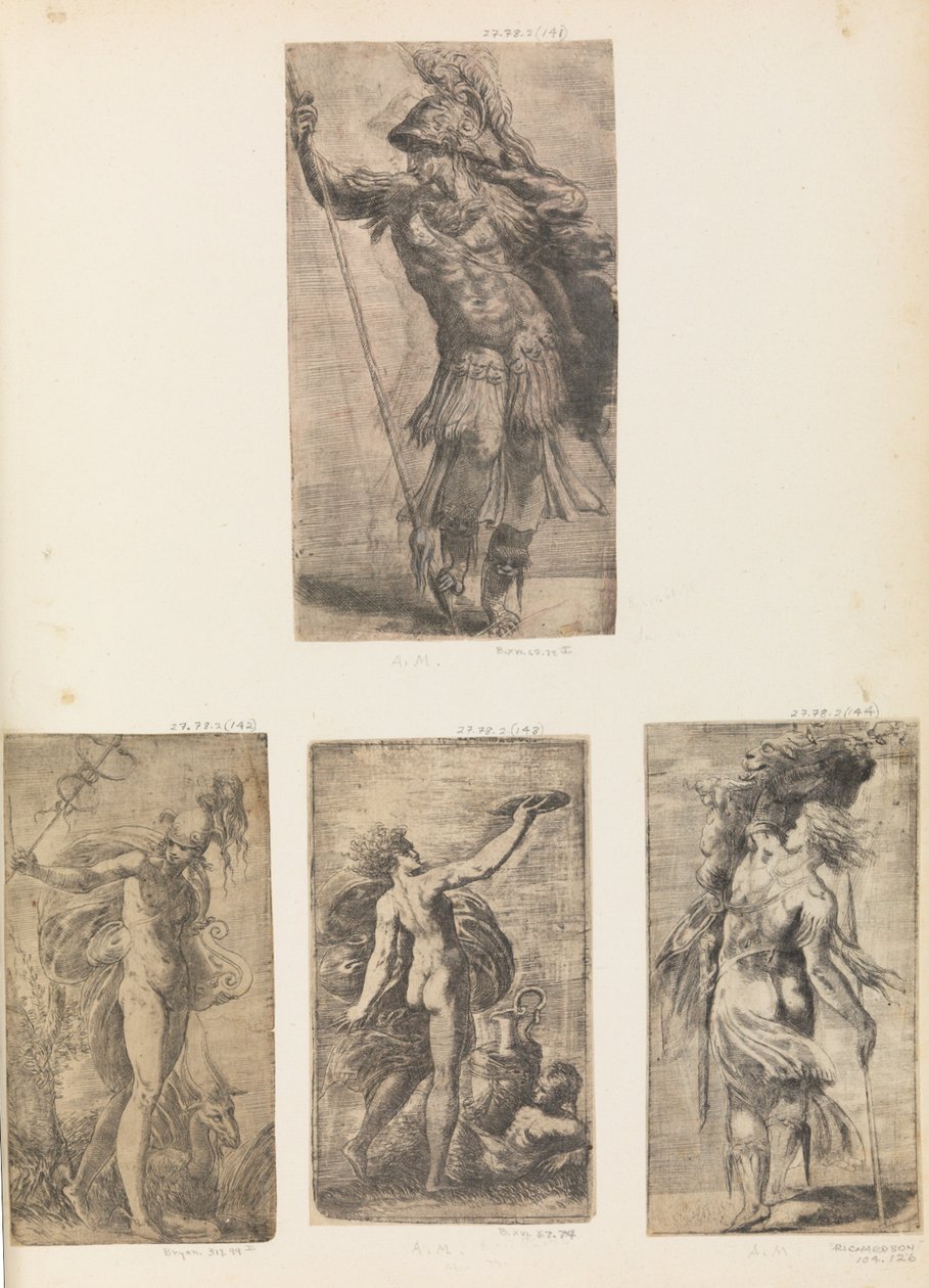 marts, ca. 1546-52. af Andrea Schiavone