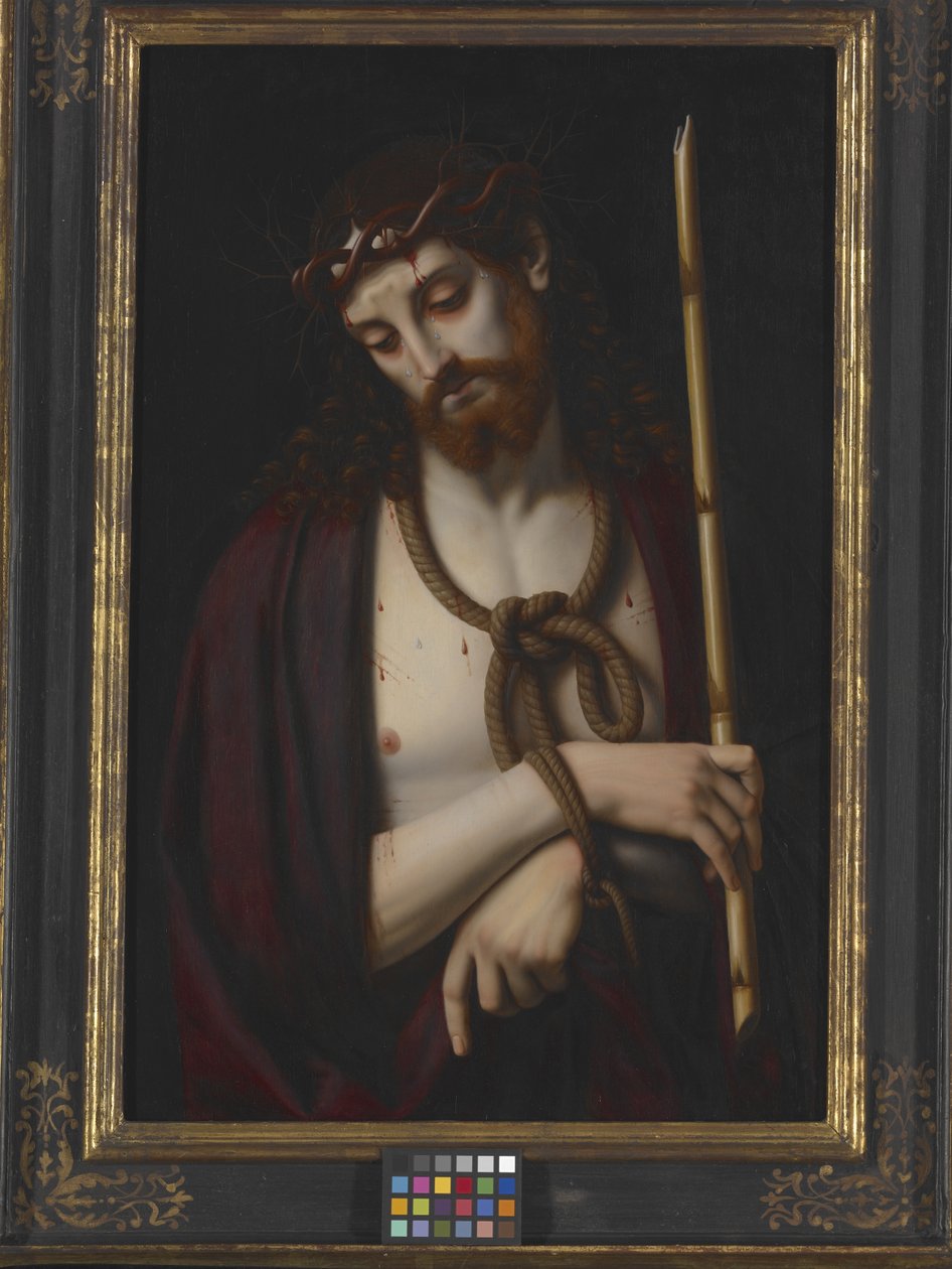 Ecce Homo (olie på træ) af Andrea Solario