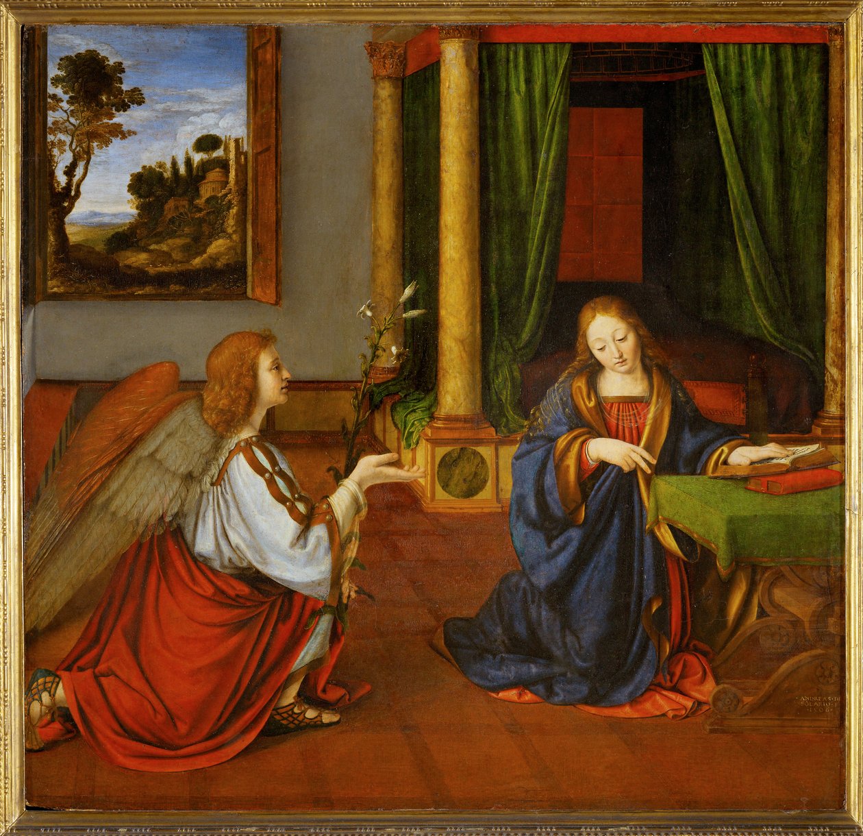Bebudelsen1506 ... af Andrea Solario