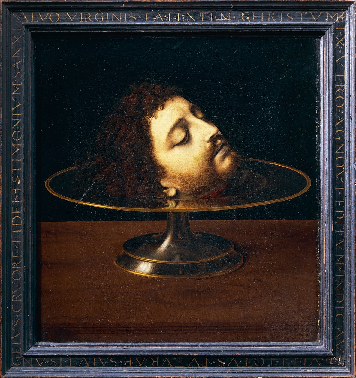 Johannes Døberens hoved af Andrea Solario