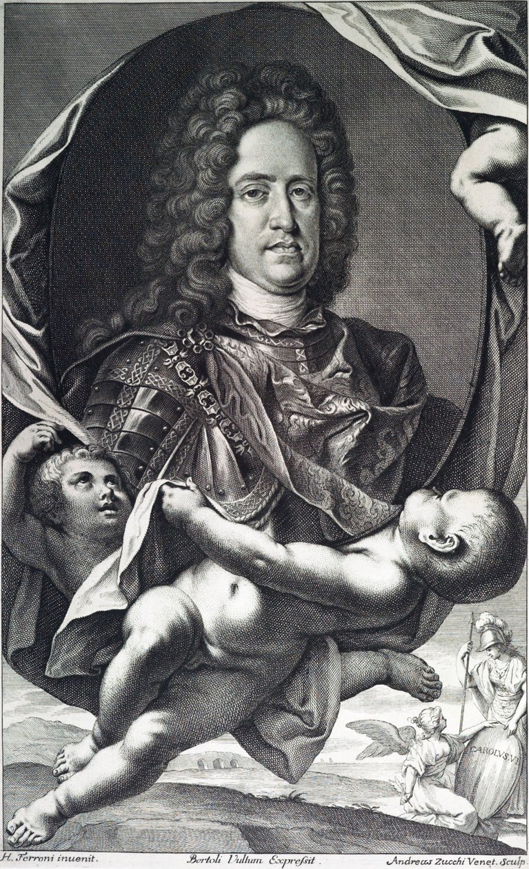 Karl VI af Girolamo Ferroni af Andrea Zucchi