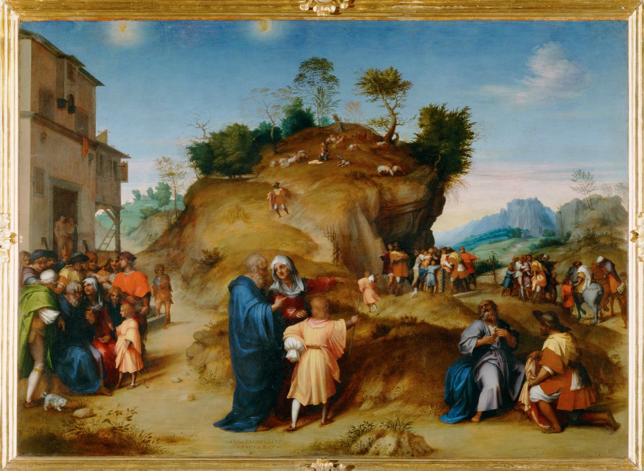 Josef den egyptiske af Andrea del Sarto