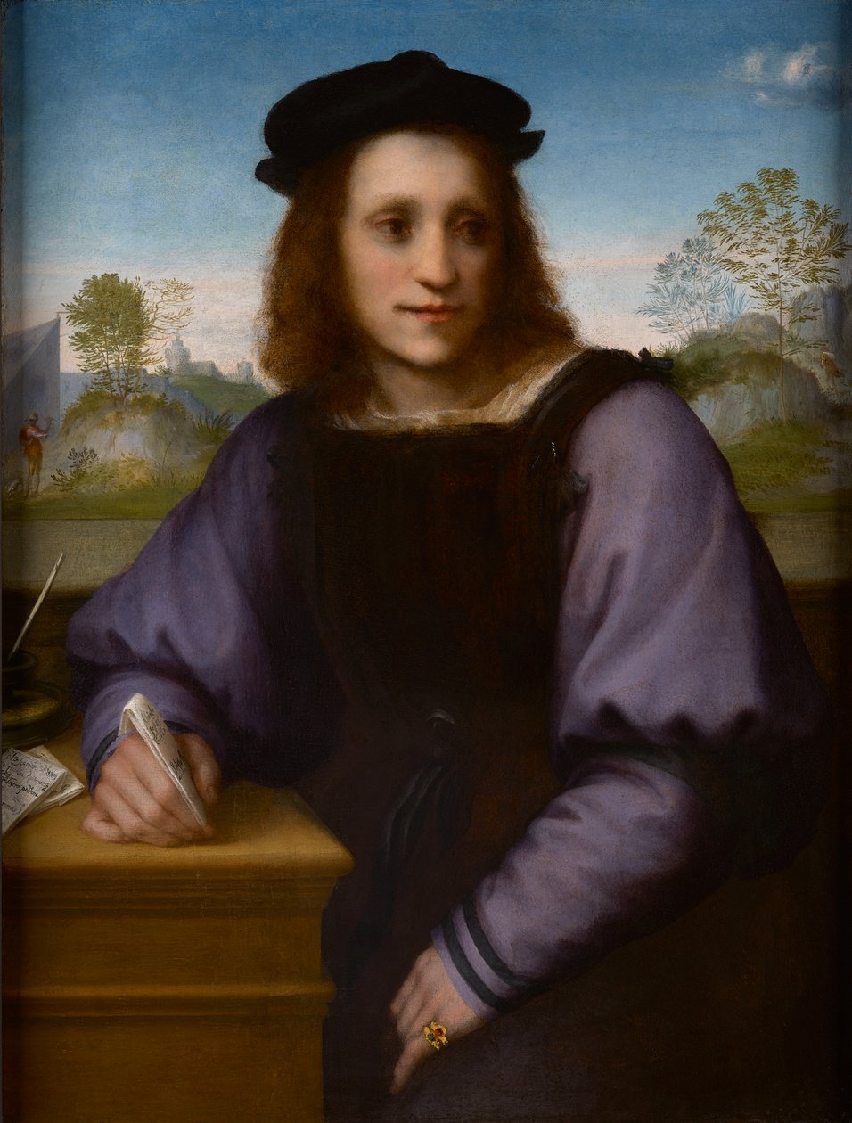 Portræt af en ung mand, muligvis Andrea di Matteo degli Albizzi af Andrea del Sarto