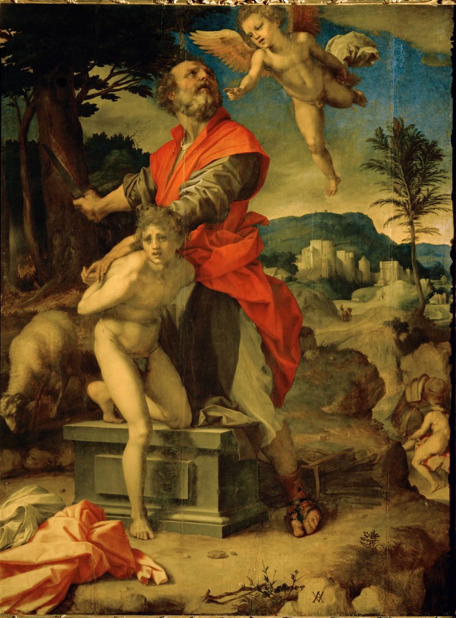 Isaks ofring af Andrea del Sarto