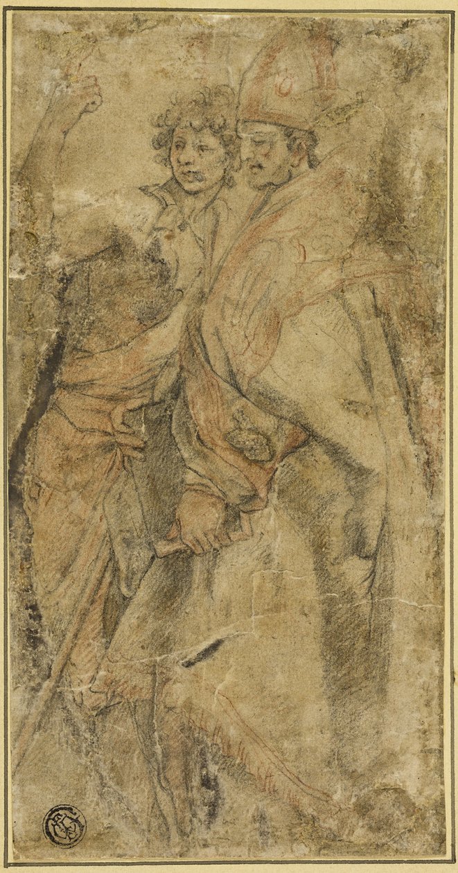 Sankt Johannes Døberen og San Bernardo degli Uberti af Andrea del Sarto