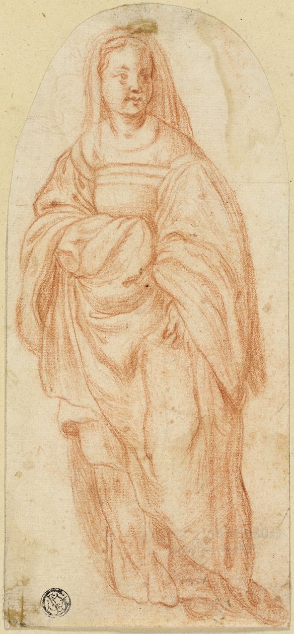 Stående Kvinde af Andrea del Sarto