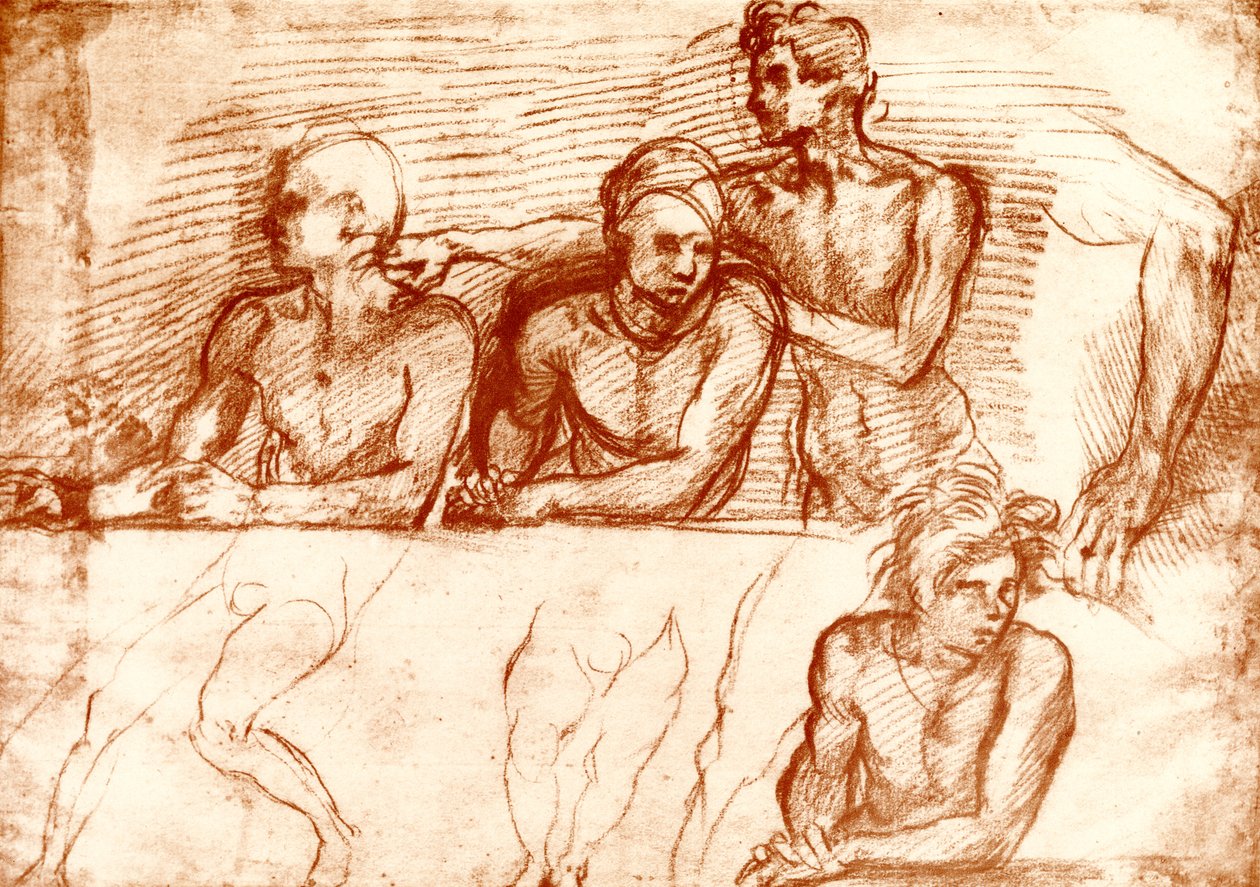 Studier til den sidste nadver af Andrea del Sarto