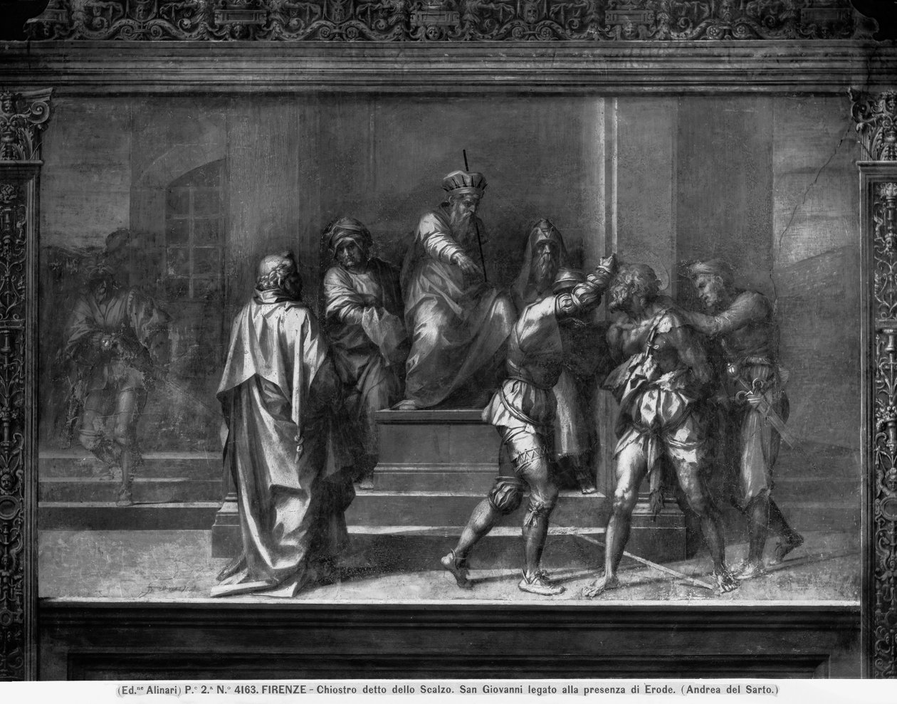 The Arrest of St John, ca. 1520 (fresko) af Andrea del Sarto