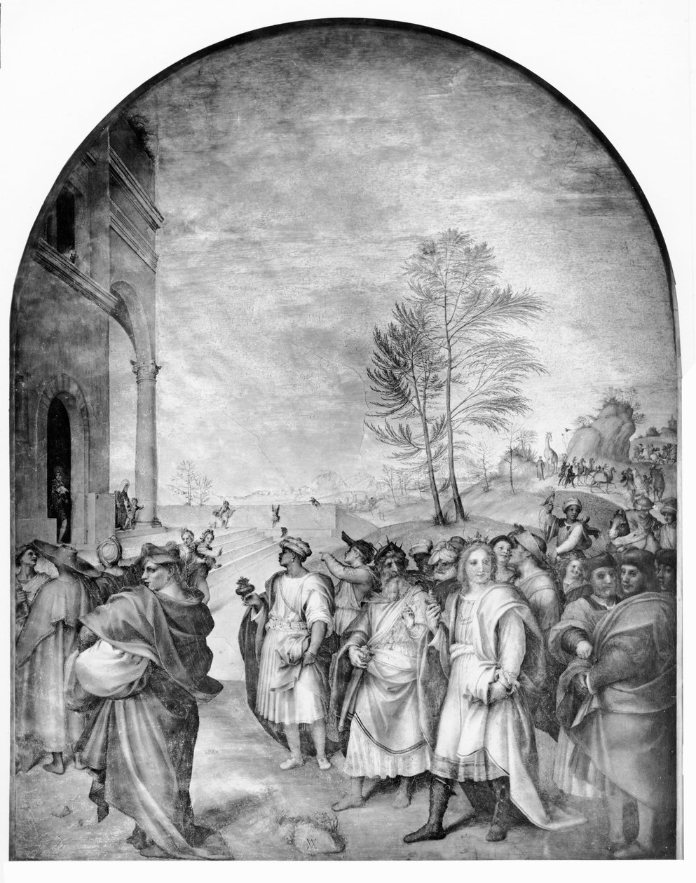 Magiernes ankomst af Andrea del Sarto