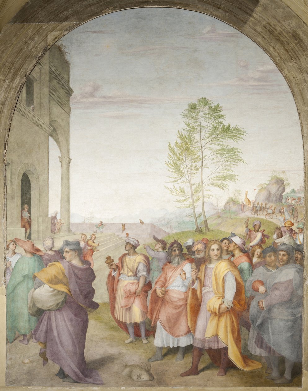 Magiernes rejse af Andrea del Sarto