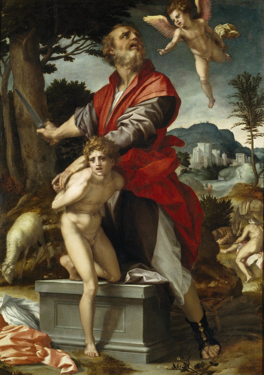 Isaks ofring af Andrea del Sarto