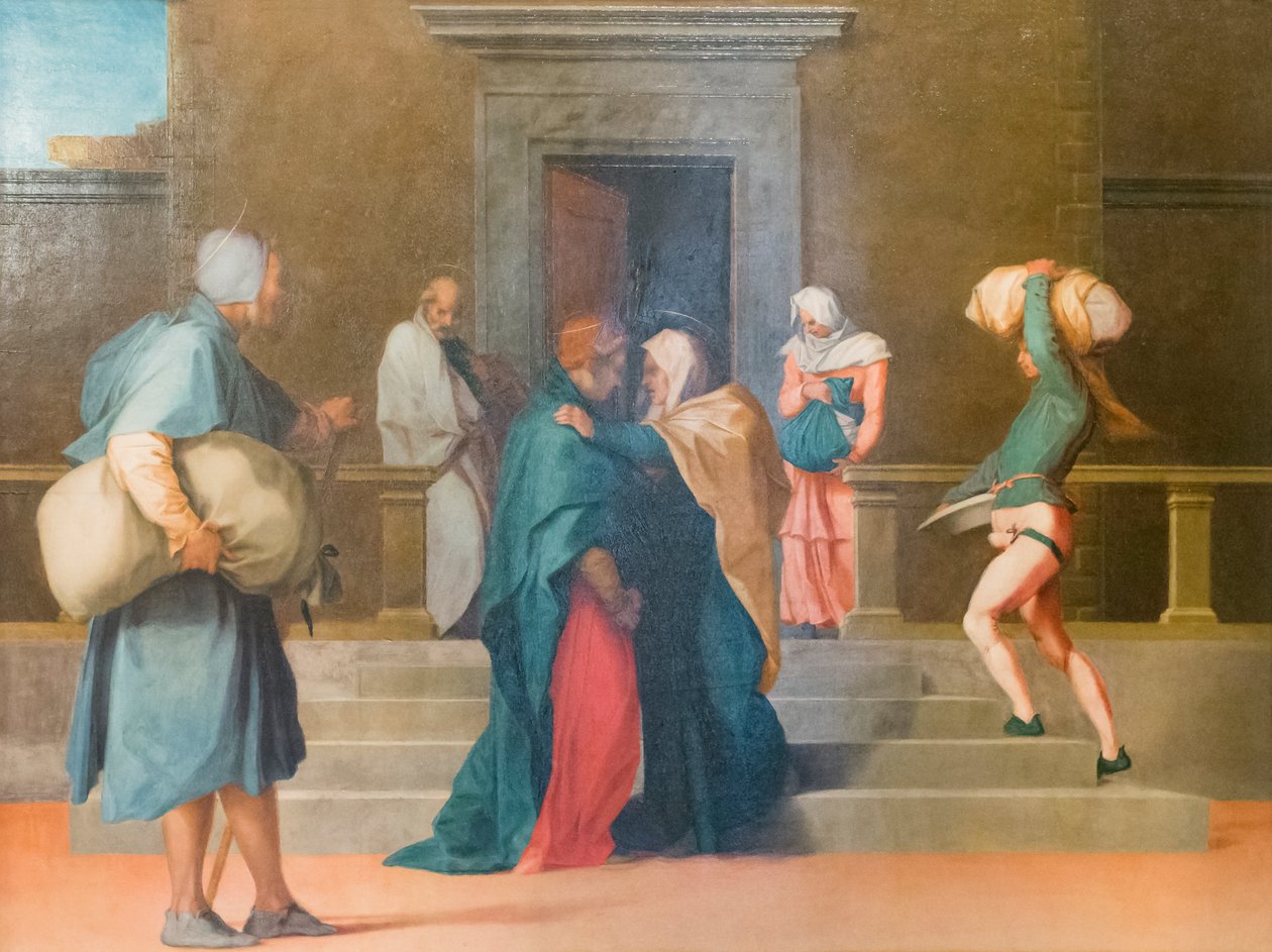 Besøget efter 1524 af Andrea del Sarto