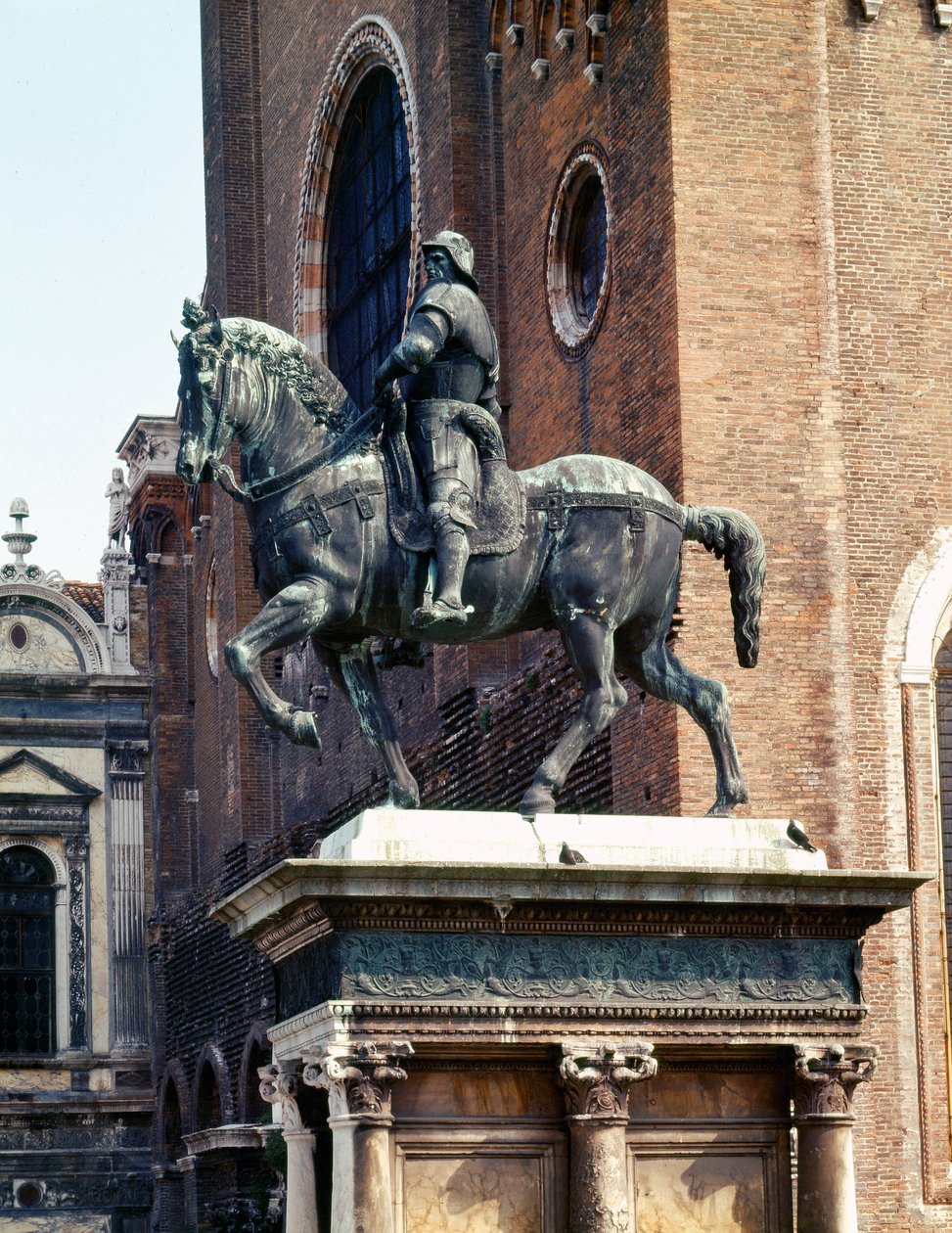 Rytterstatue af Condottiere Colleoni af Andrea del Verrocchio af Andrea del Verrocchio