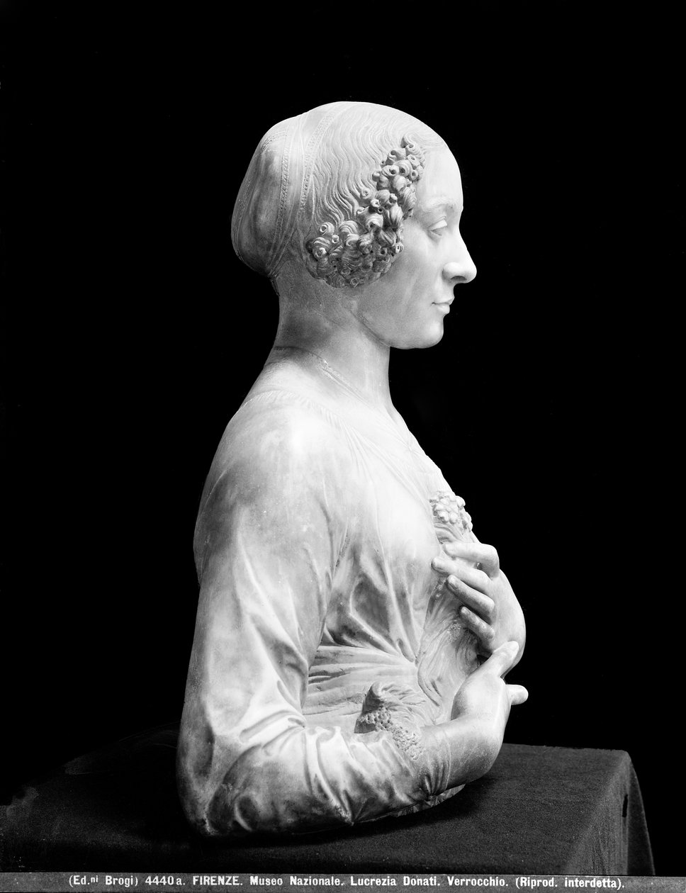 Dame med en buket (marmor) af Andrea del Verrocchio