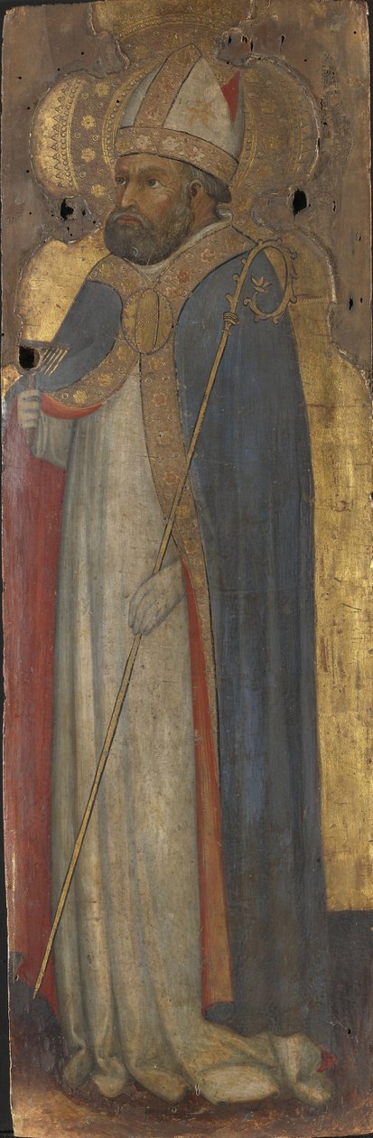 Saint Blaise, ca 1400. af Andrea di Bartolo