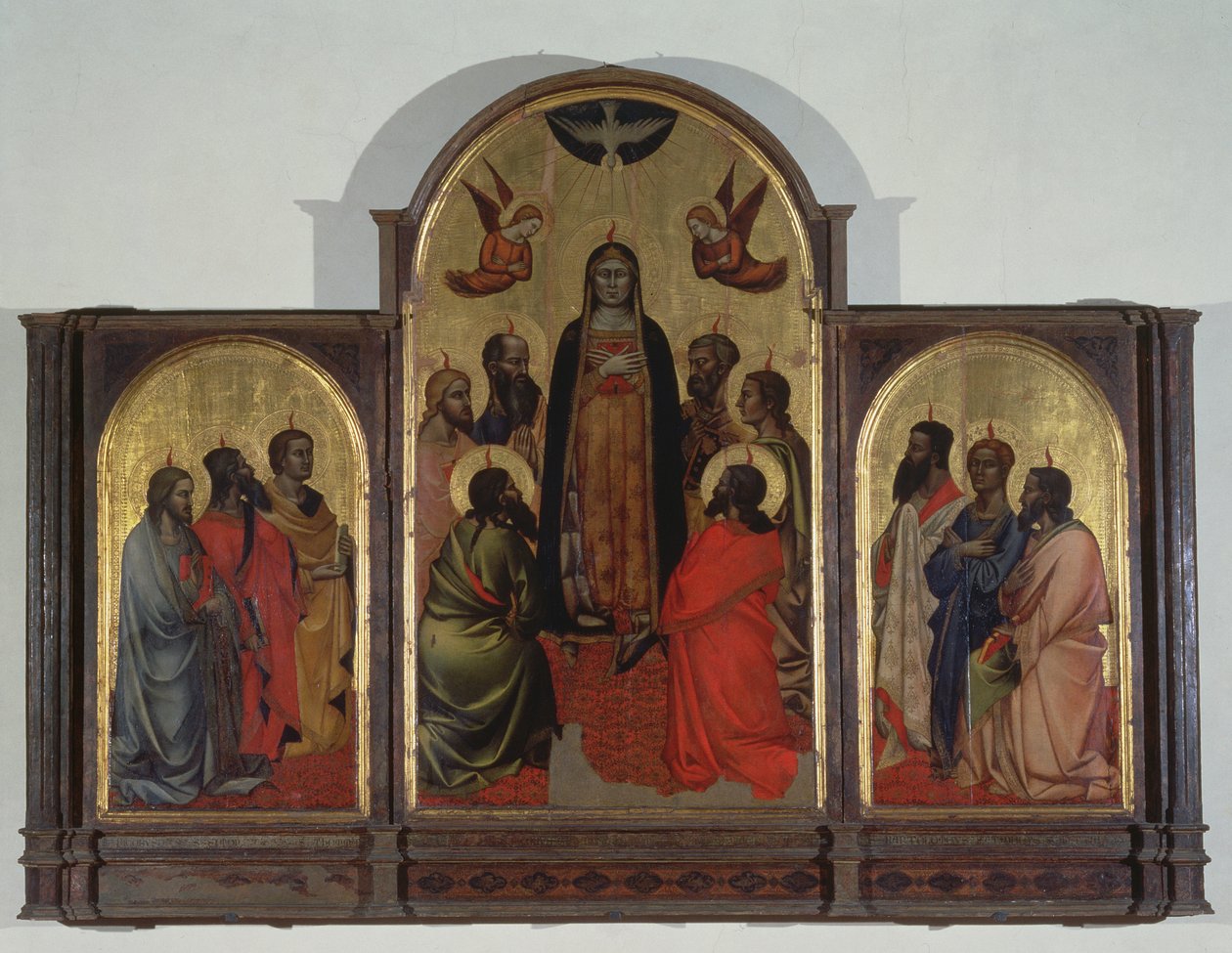 pinse (tempera på panel) af Andrea di Cione Orcagna