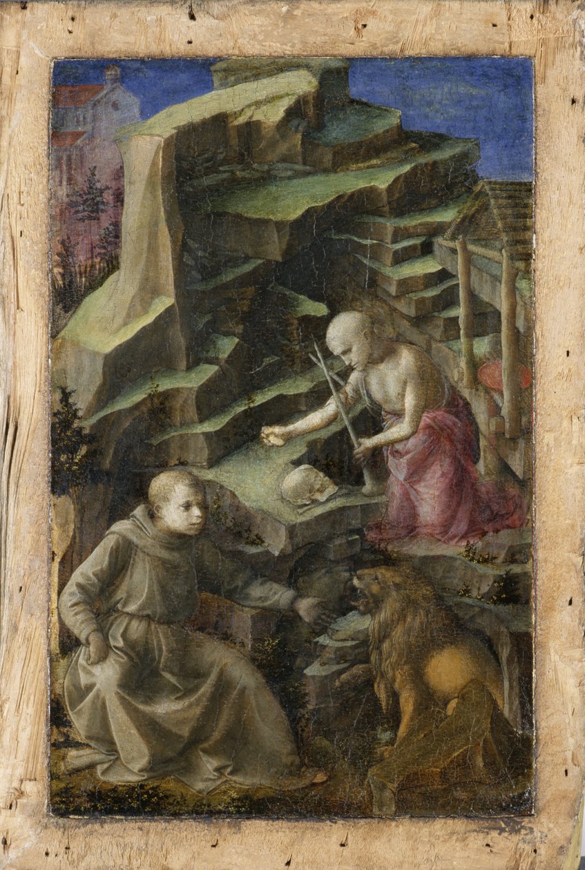St. Francis, ca. 1375 (tempera på poppeltræ) af Andrea di Vanni dAndrea Salvani Andrea di Vanni dAndrea Salvani