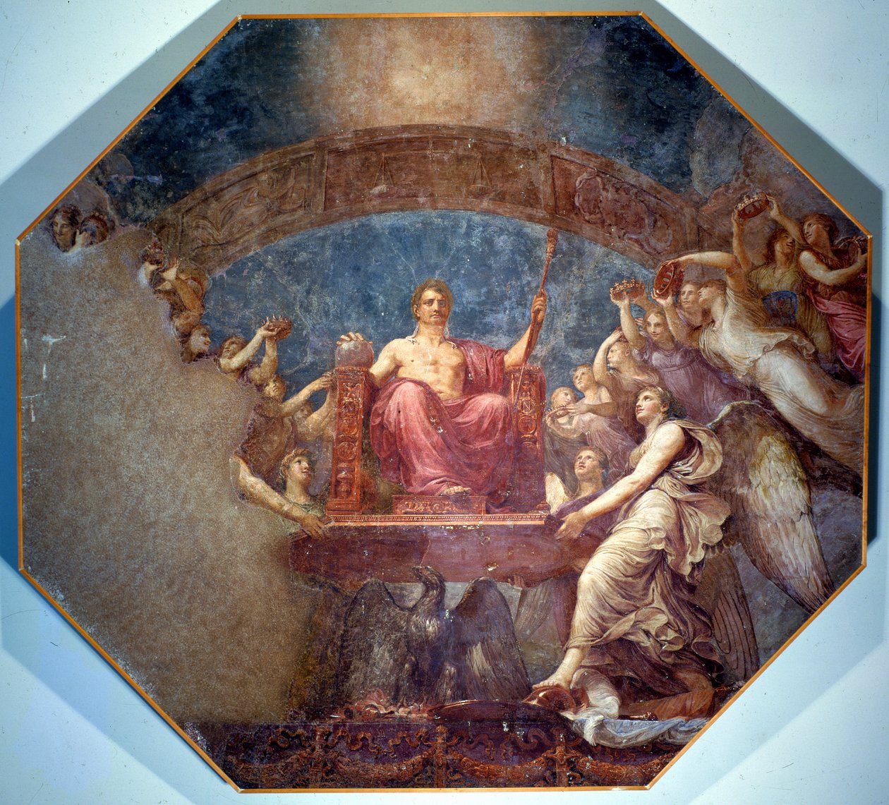 Napoleons apoteose, Villa Carlotta, Tremezzo af Andrea the Elder Appiani