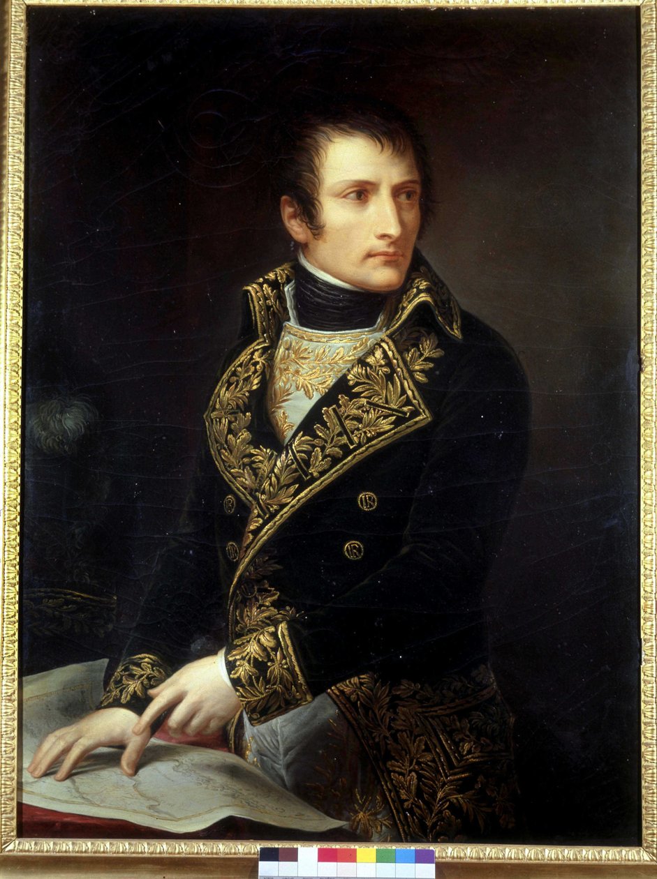 Portræt af Bonapartes premierkonsul - af Andrea Appiani. Risorgimentos museum. Milano af Andrea the Elder Appiani
