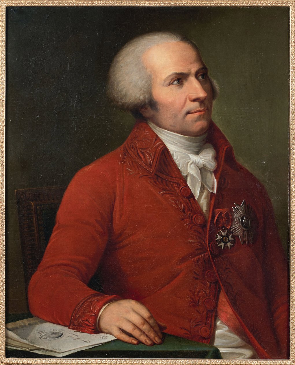 Portræt af Claude-Louis Petiet af Andrea the Elder Appiani