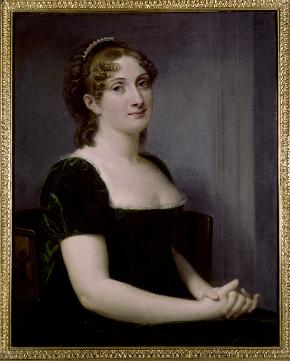 Portræt af grevinde Anna Maria Porro Lambertenghi Serbelloni af Andrea the Elder Appiani