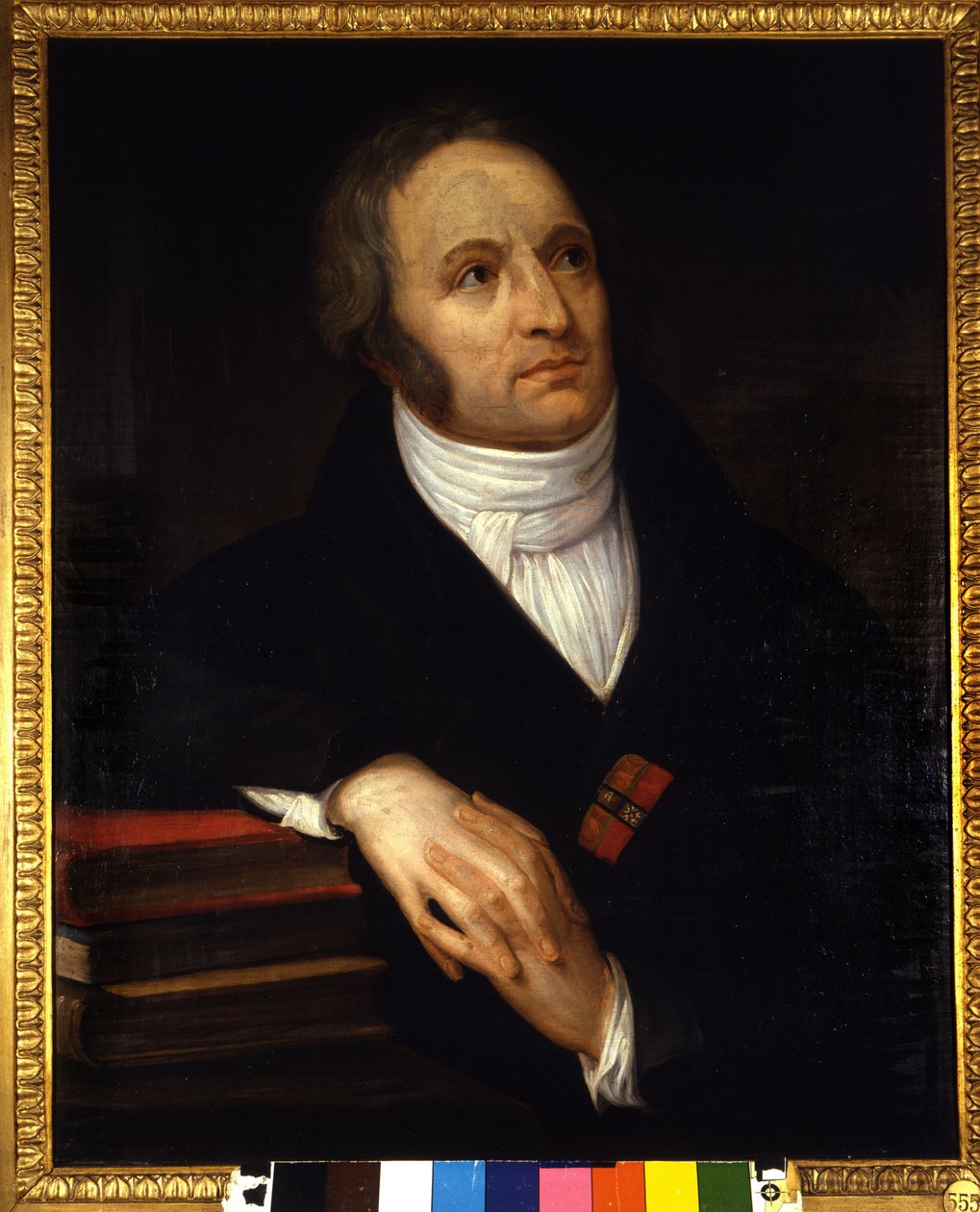 Portræt af Vincenzo Monti (1754 - 1828), italiensk digter. Maleri af Andrea Appiani (1754-1819). 1809. Brera Kunstgalleri, Milano af Andrea the Elder Appiani