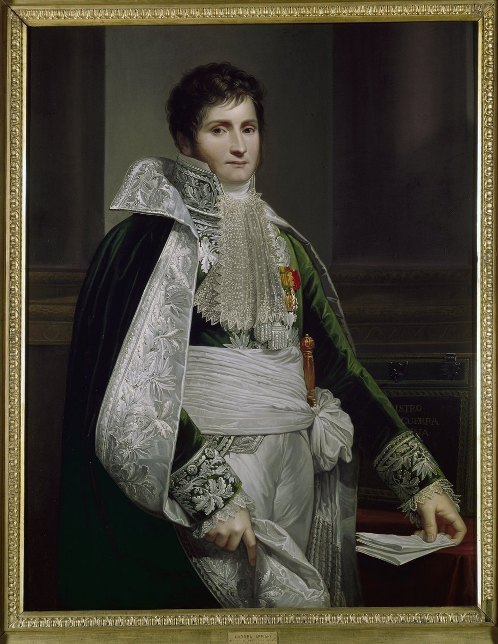 Portræt af markisen Achille Fontanelli af Andrea the Elder Appiani
