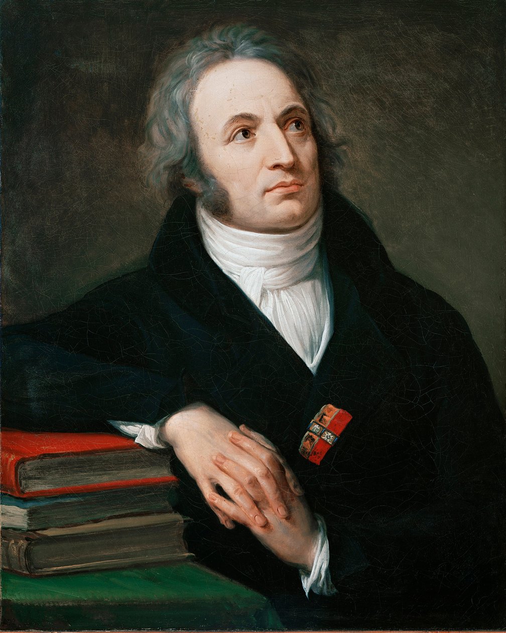 Portræt af digteren Vincenzo Monti (1754-1828) Maleri af Andrea Appiani (1754-1817) 1809 National Gallery of Modern Art, Rom af Andrea the Elder Appiani