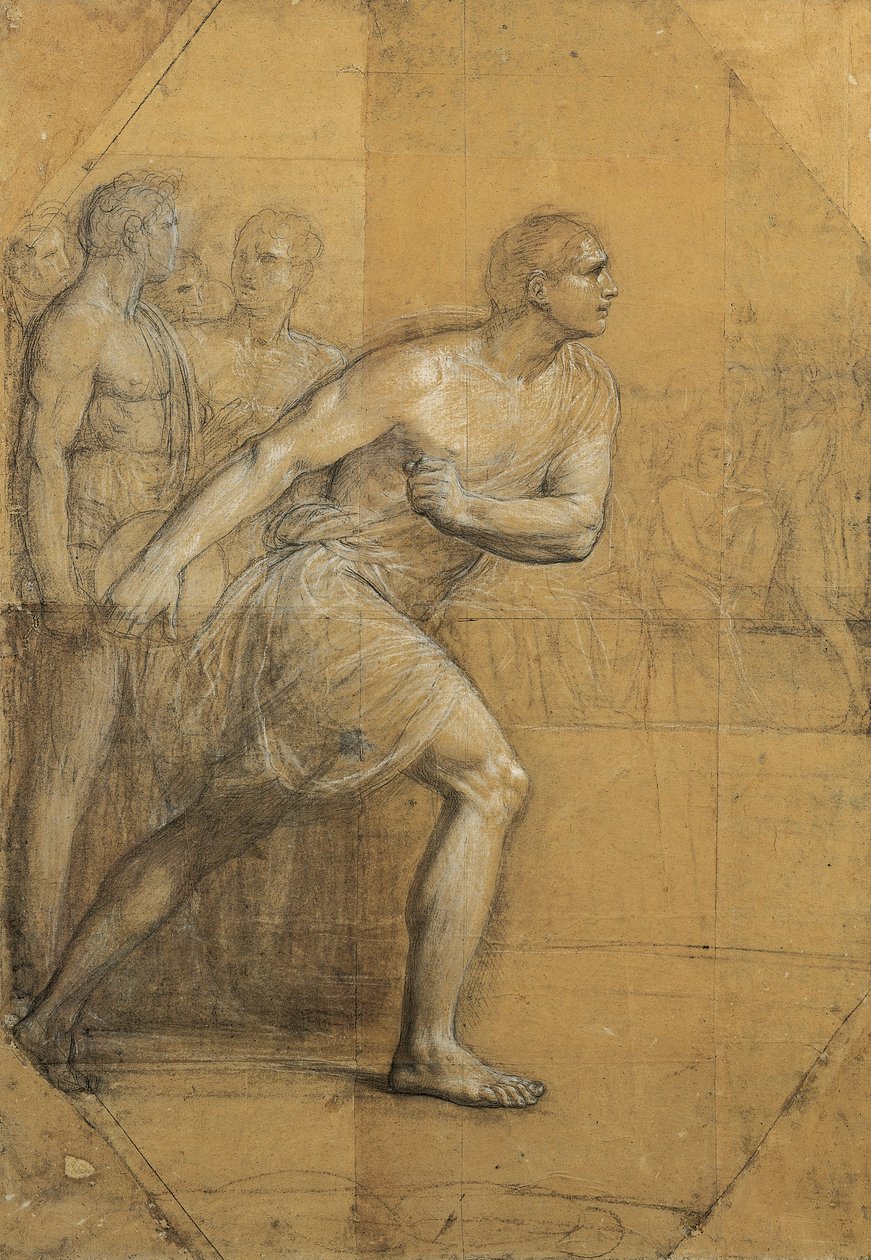 Diskoskasteren, af Andrea Appiani, tegning af Andrea the Elder Appiani