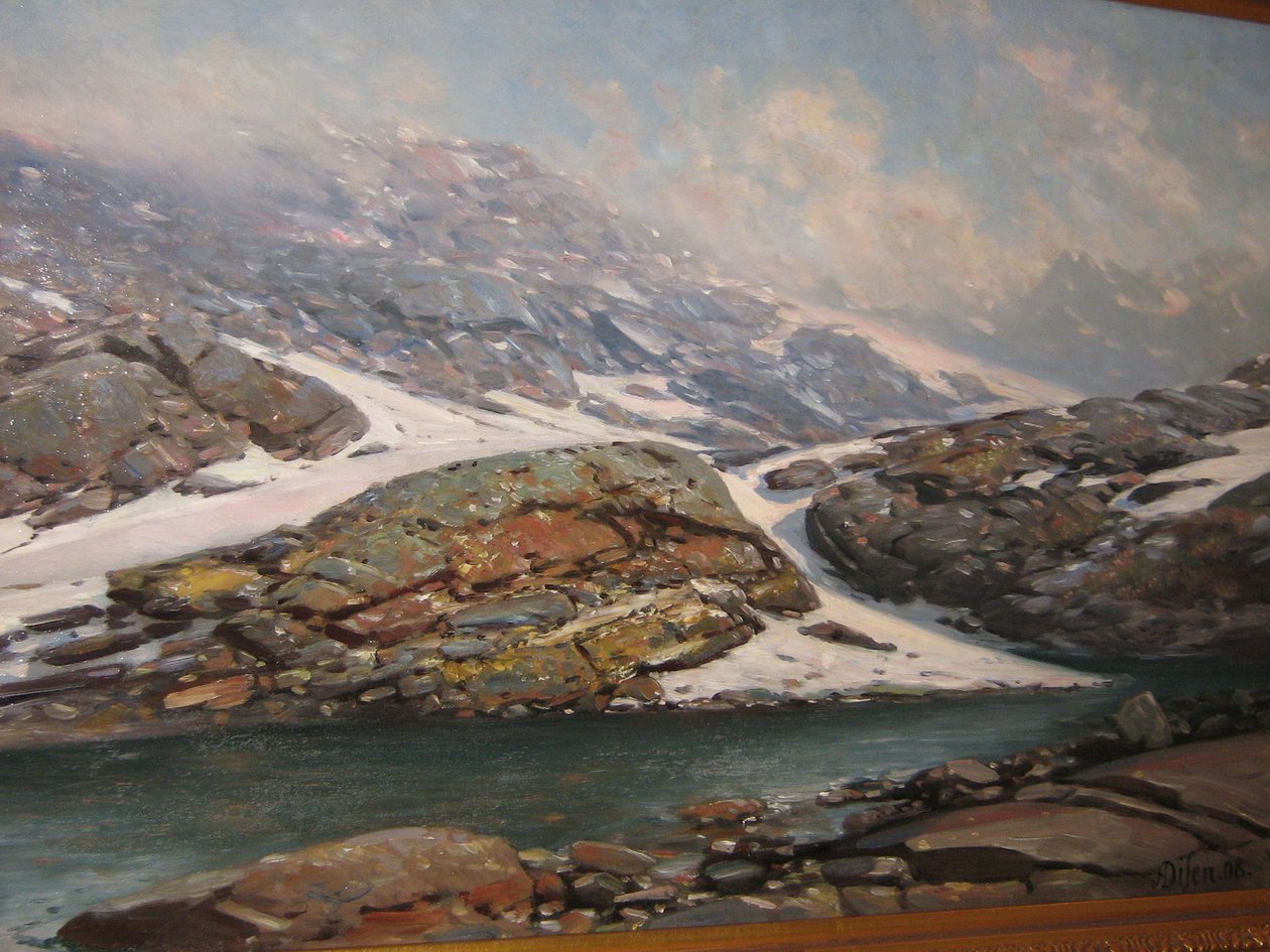 Fra Jotunheimen, Melkedalen af Andreas Edvard Disen