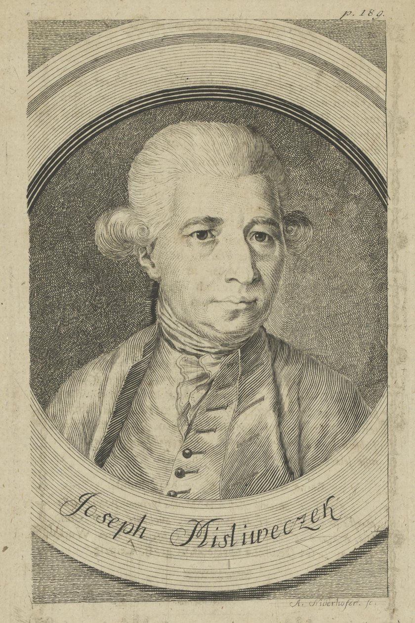 Josef Mysliveček af Andreas Niederhofer