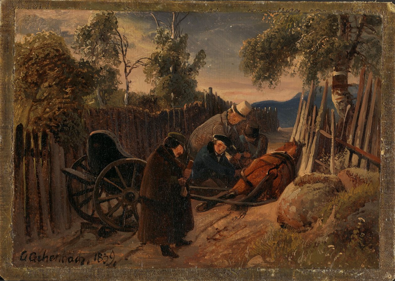 Et kørselsuheld af Andreas Achenbach