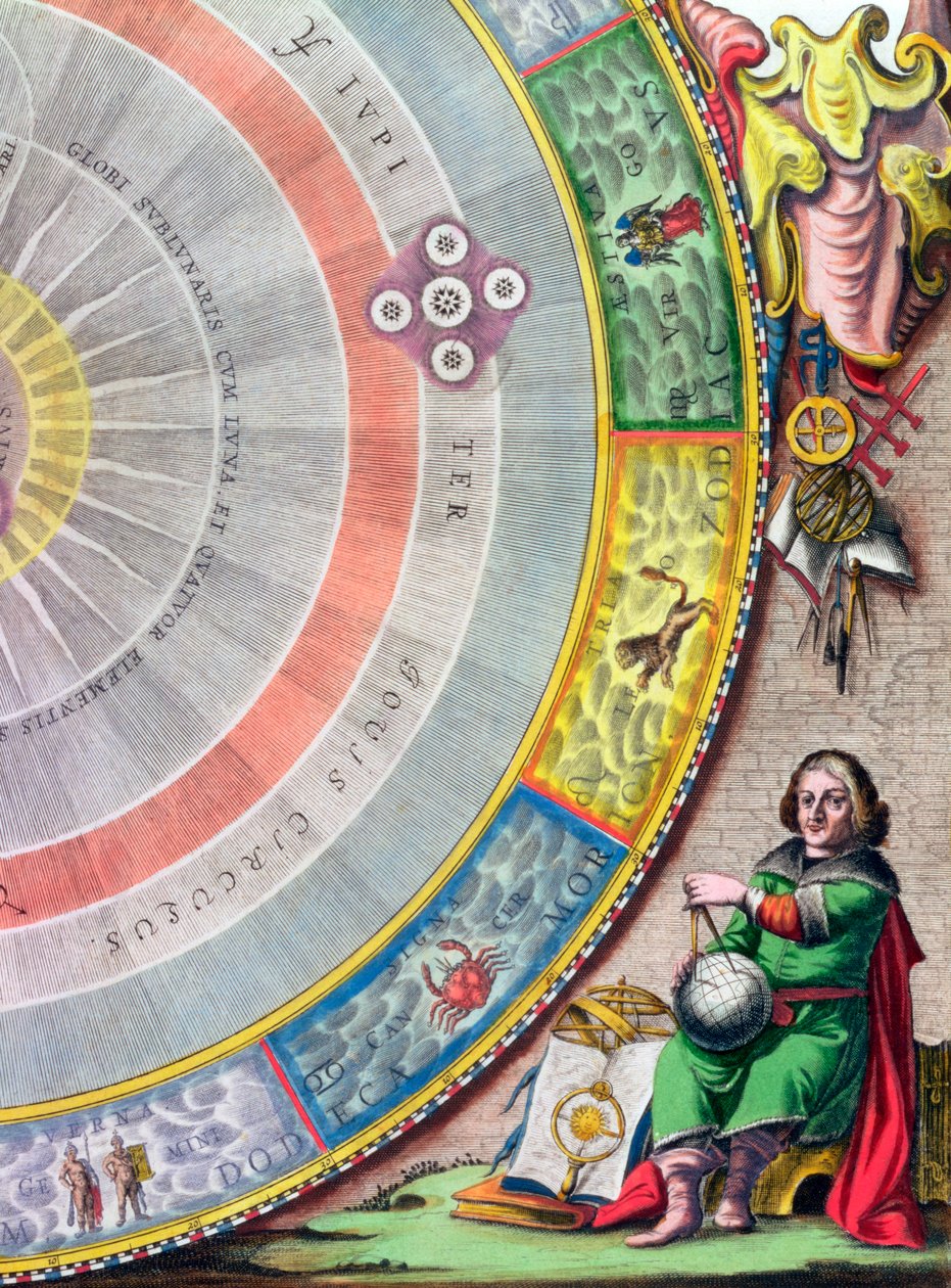 Nicolaus Copernicus, polsk astronom, 1660-1661 af Andreas Cellarius