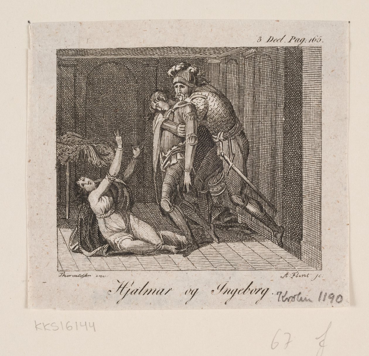 Hjalmar og Ingeborg af Andreas Flint
