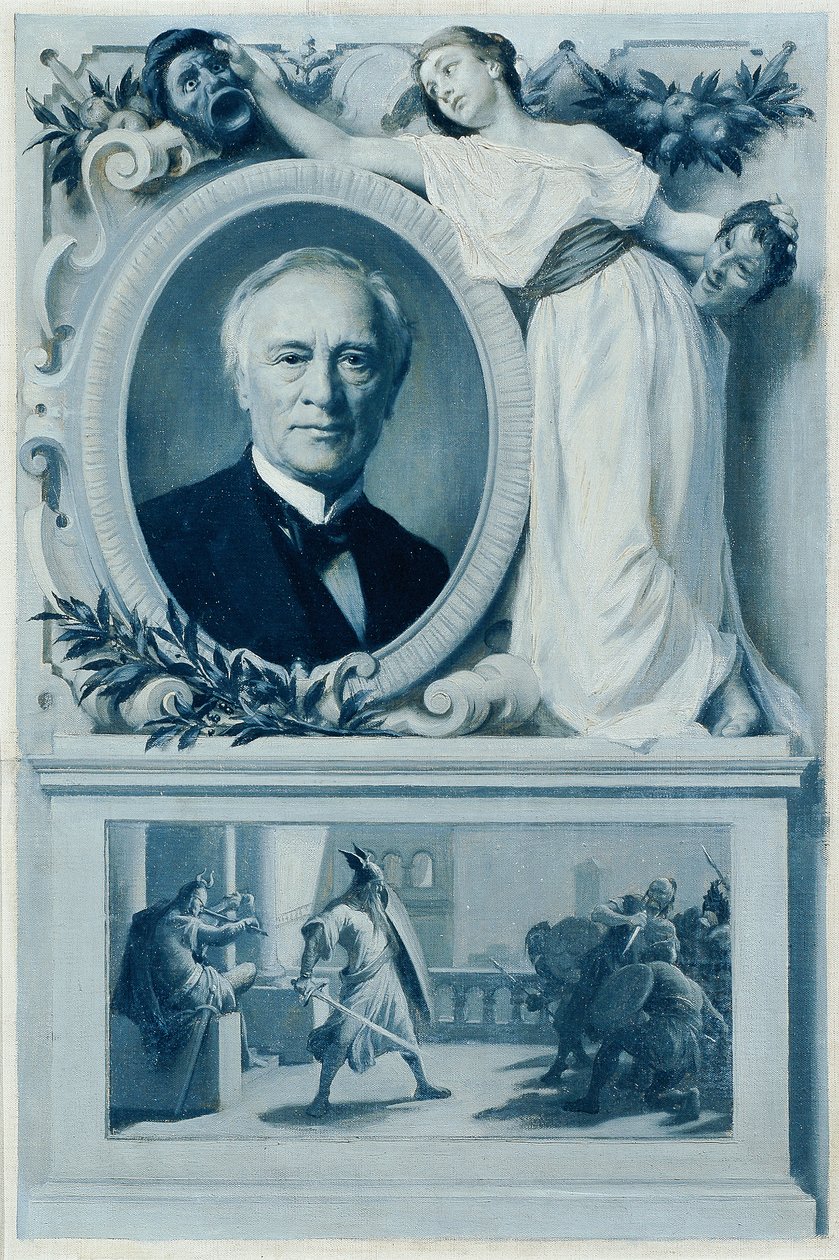 Skuespilleren Ludwig Gabillon af Andreas Groll