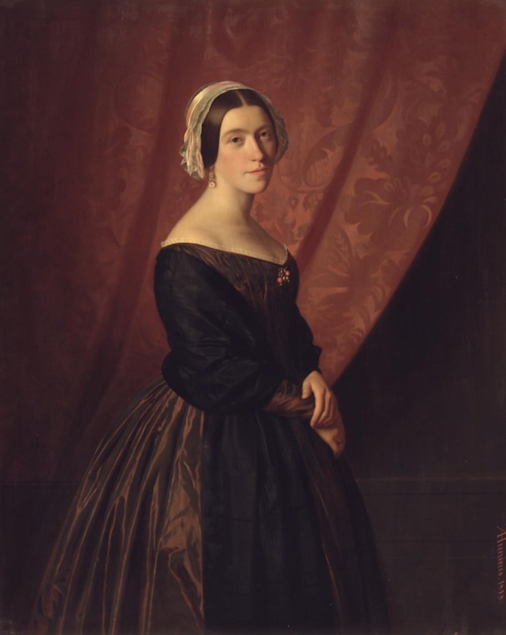 Thora Hunæus, f. Garbrecht, kunstnerens hustru af Andreas Herman Hunæus