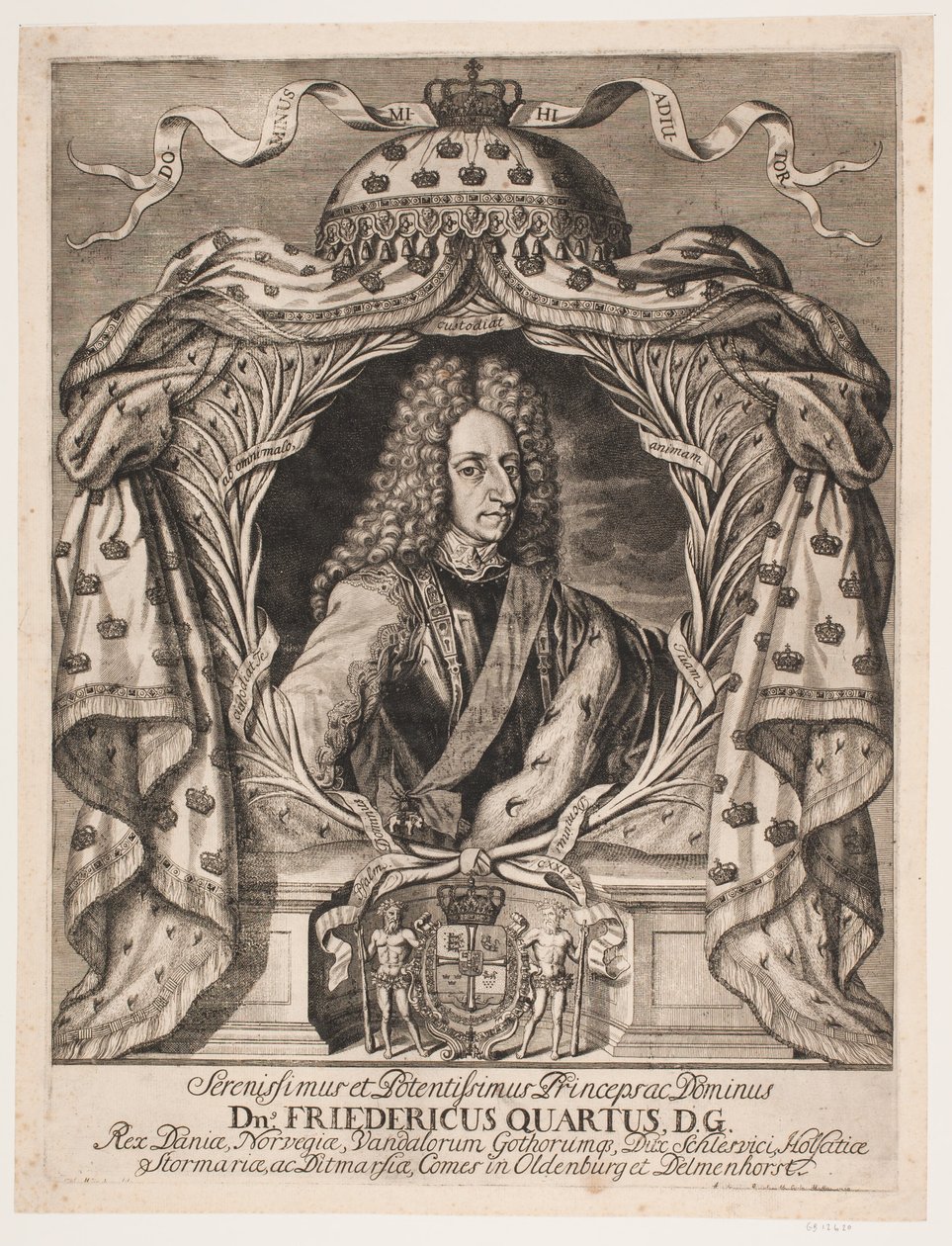 Kong Frederik IV af Andreas Reinhardt