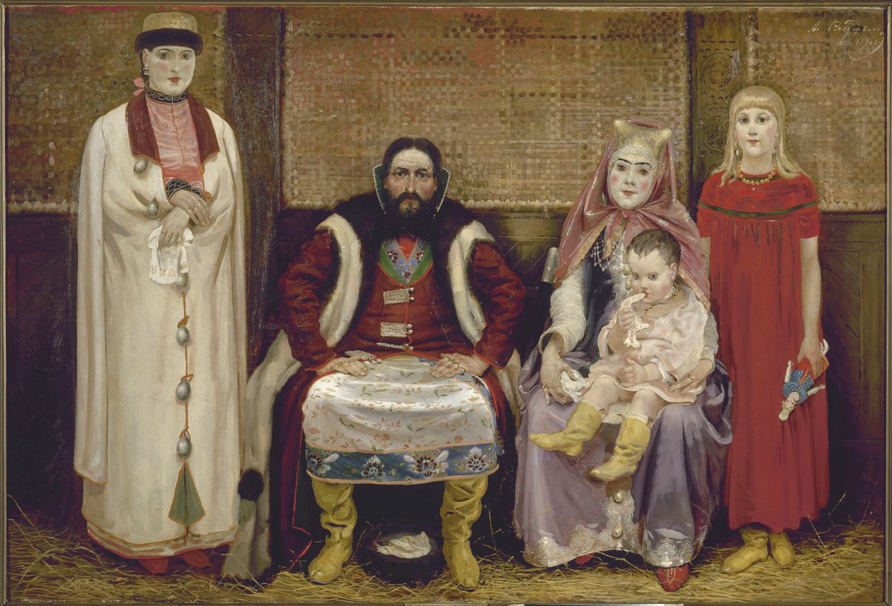 Stanichnaya Sloboda, Borisoglebsk Uyezd, Tambov -provinsen, Rusland af Andrei Petrovich Ryabushkin