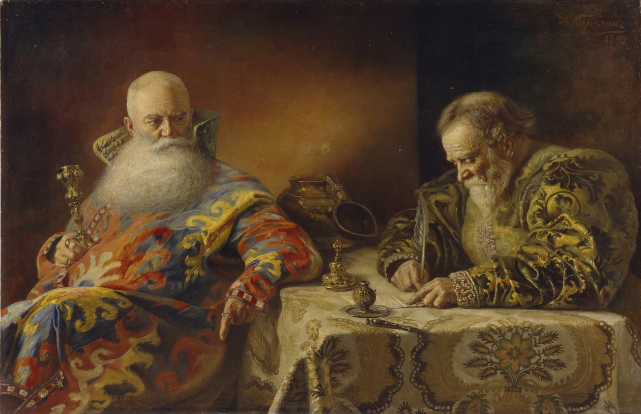 En edikt er skrevet, 1890 af Andrei Andreevich Karelin