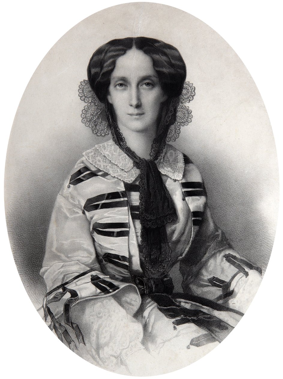 Tsarina Maria Alexandrovna af Rusland, 1860 af Andrei Deniere