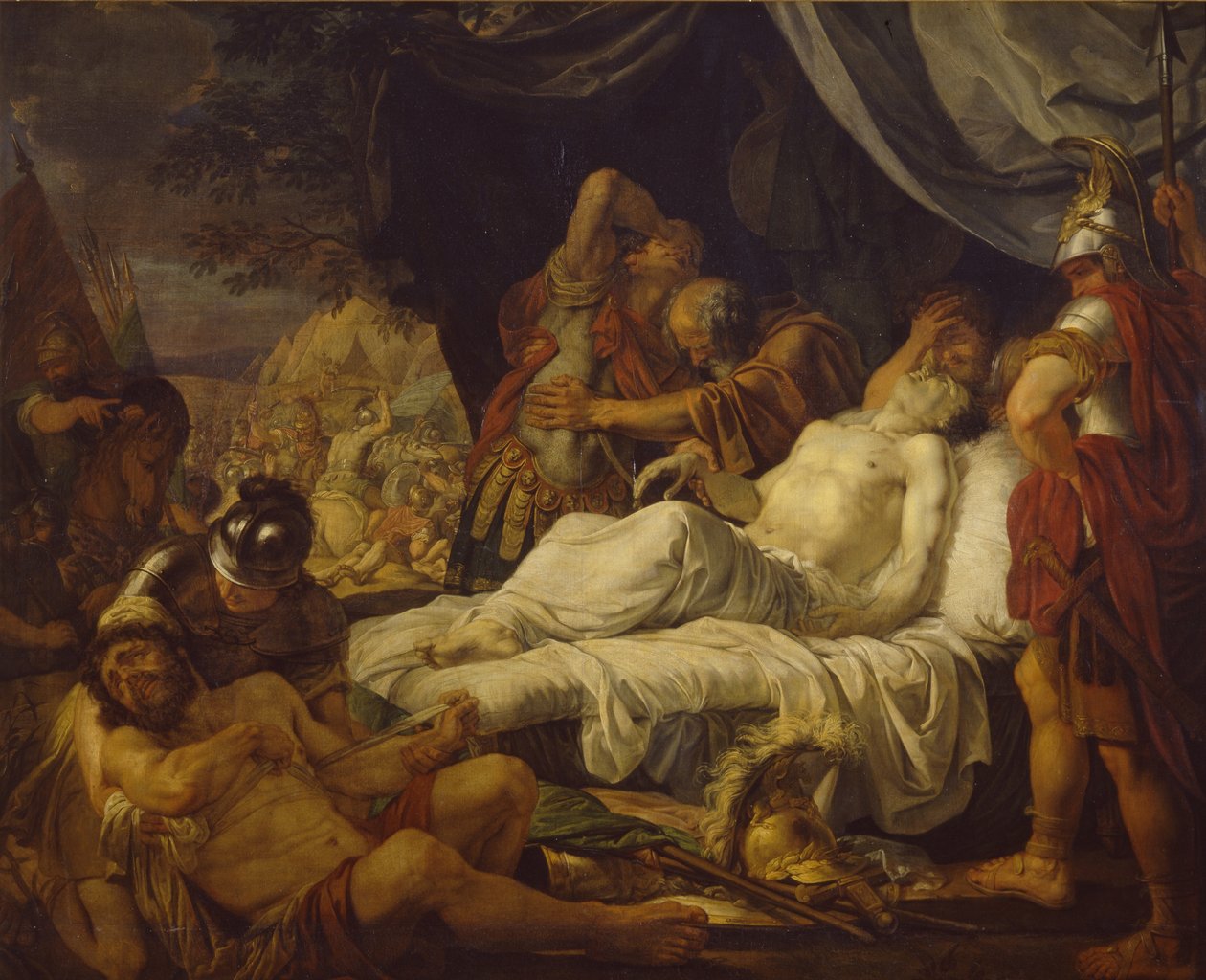 Pelopidas død, 1806 af Andrei Ivanovich Ivanov
