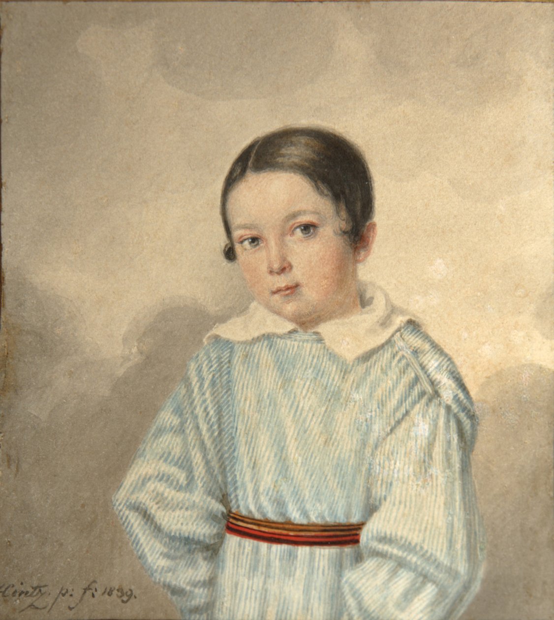 Portræt af N.M. Schwarz, 1839 af Andrei Joseph Hintz