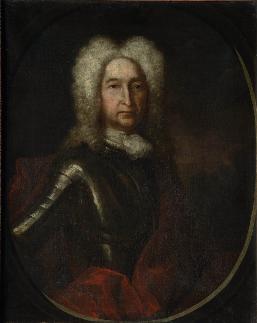 Portræt af prins Ivan Alexeyevich Golitsyn 1658-1729, 1728 af Andrei Matveyevich Matveyev