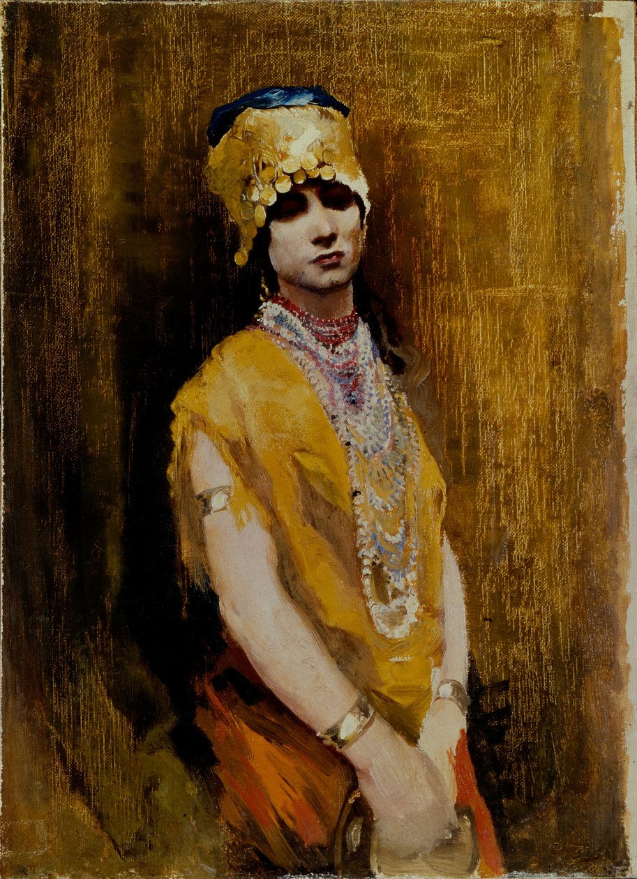 En danser, slutningen af det 19. århundrede. af Andrei Petrovich Ryabushkin