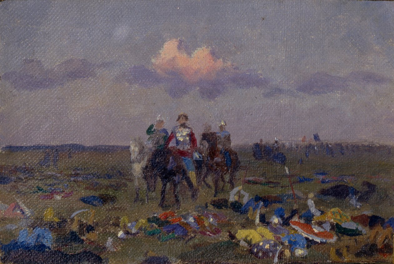 På Snipes marken af Andrei Petrovich Ryabushkin