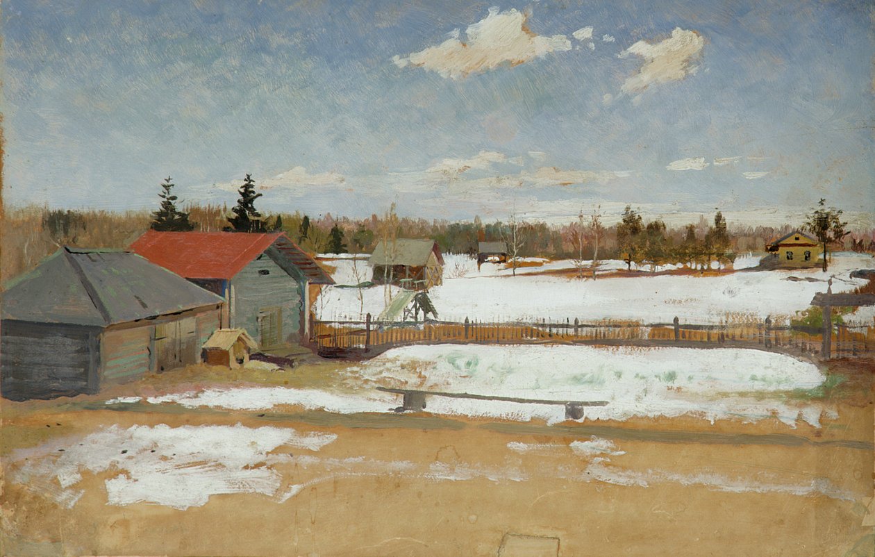 Tumenevs ejendom, ca. 1890-95 af Andrei Petrovich Ryabushkin