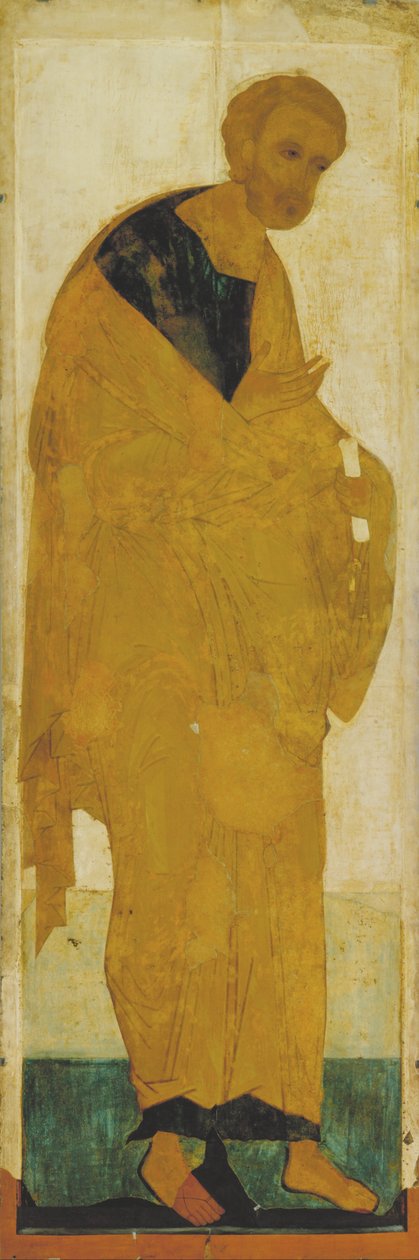Sankt Peter. Fra Deisus Tier af Andrei Rublev