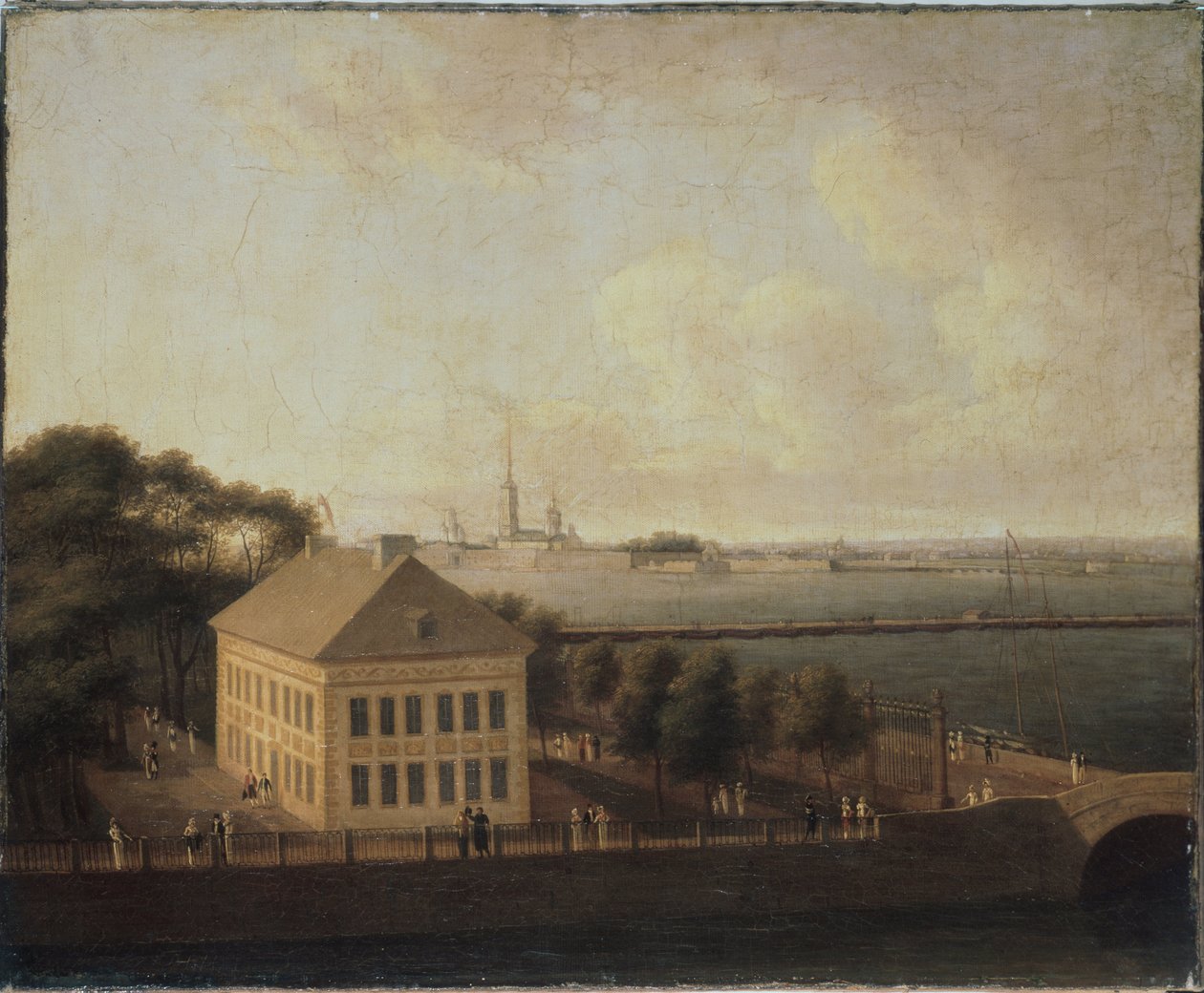 Udsigt over Neva og Peter I