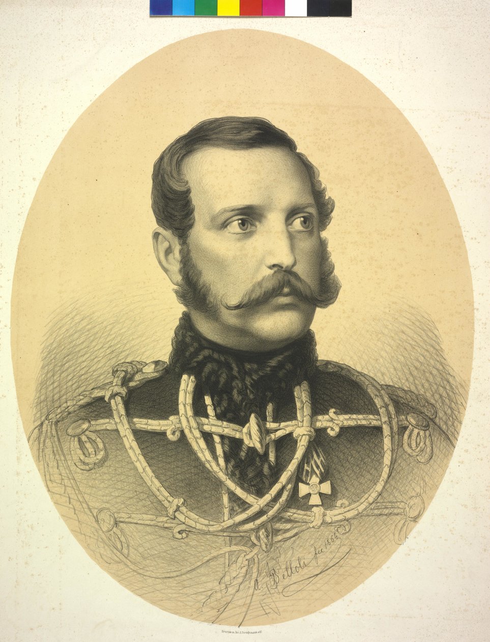Kejser af Rusland Alexander II af Andrej Franzowitsch Belloli