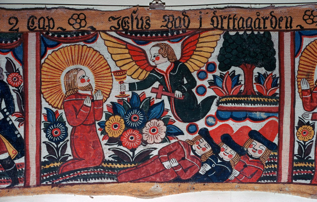 Skildring af smerten i haven fra Sverige, 1800-tallet af Andres Palsson